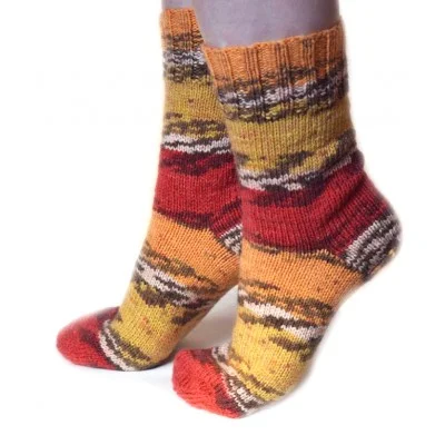 Crazy color self pattern sock yarn by Yarnart. Online yarn shop